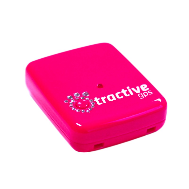 tractive gps pink